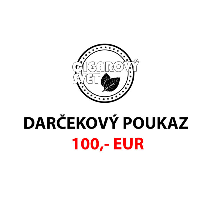 Darčekový poukaz 100,- EUR